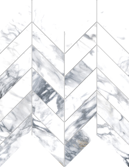 Symphony Persian Blue Chevron