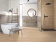 Stunning modern bathroom created with the Natural Wood Mello