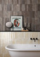 Soho Ivory brick combined with Soho Taupe Brick