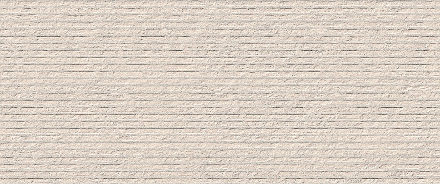 Nobu Row White 20x48 organic textured tile