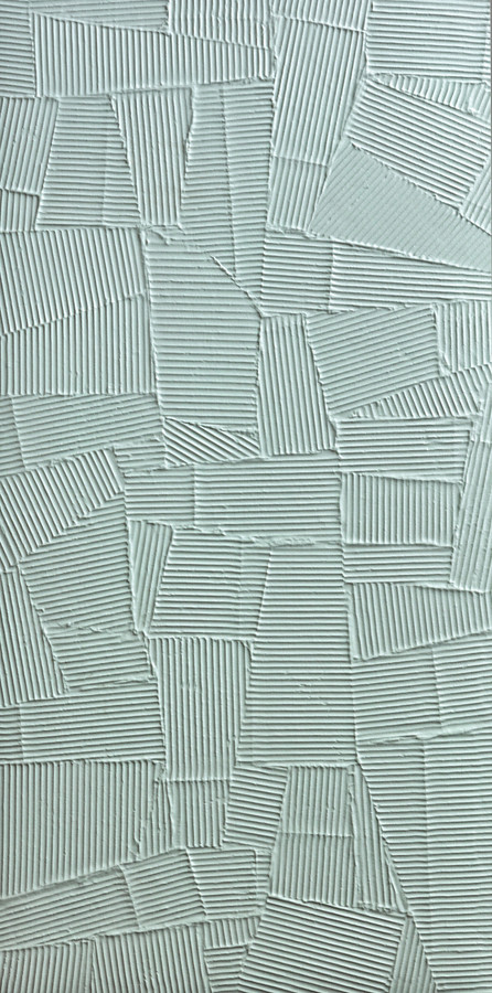 Paper Clay Verde 3d sculptural wall tile