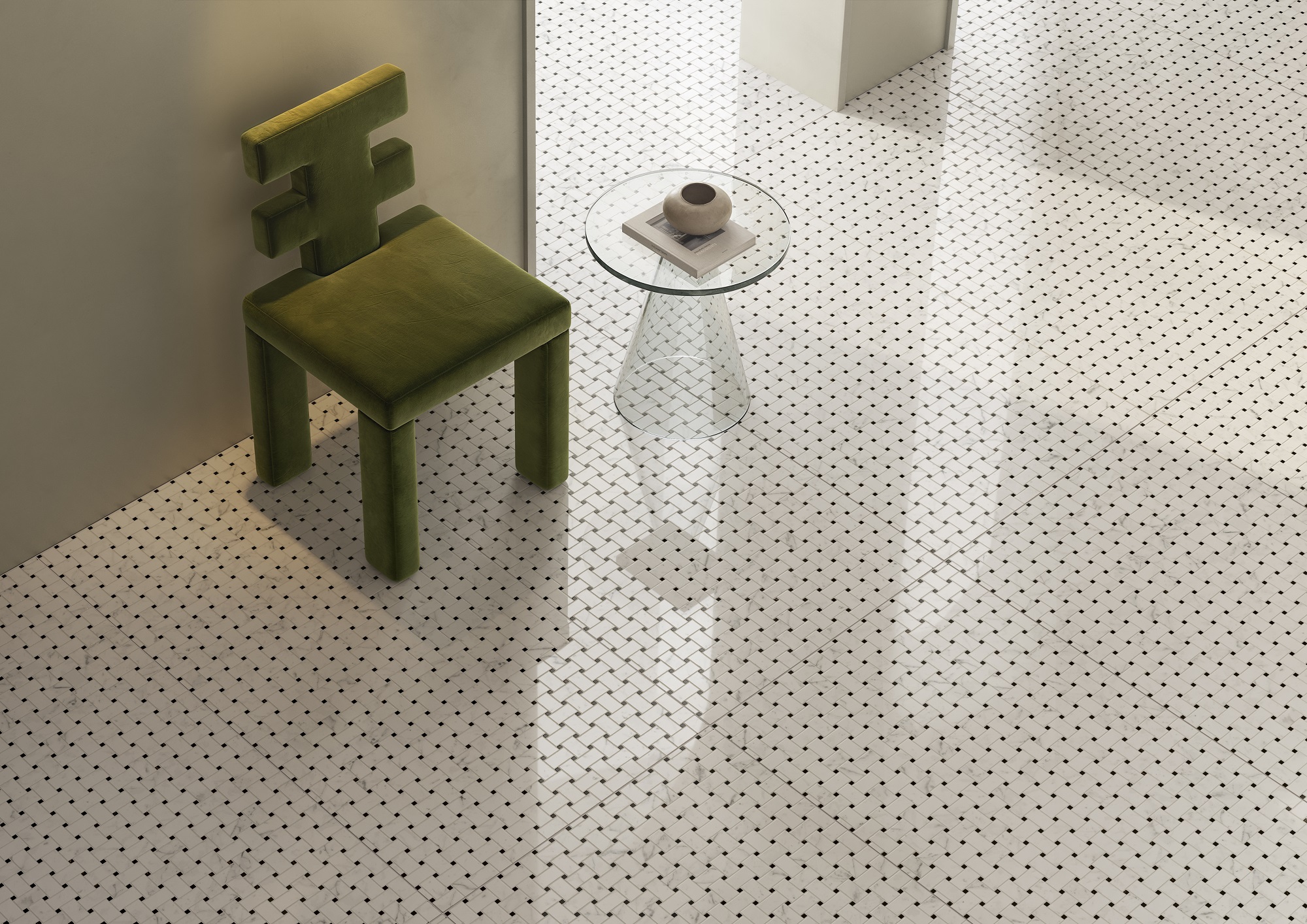 CIvita Basketweave look living room