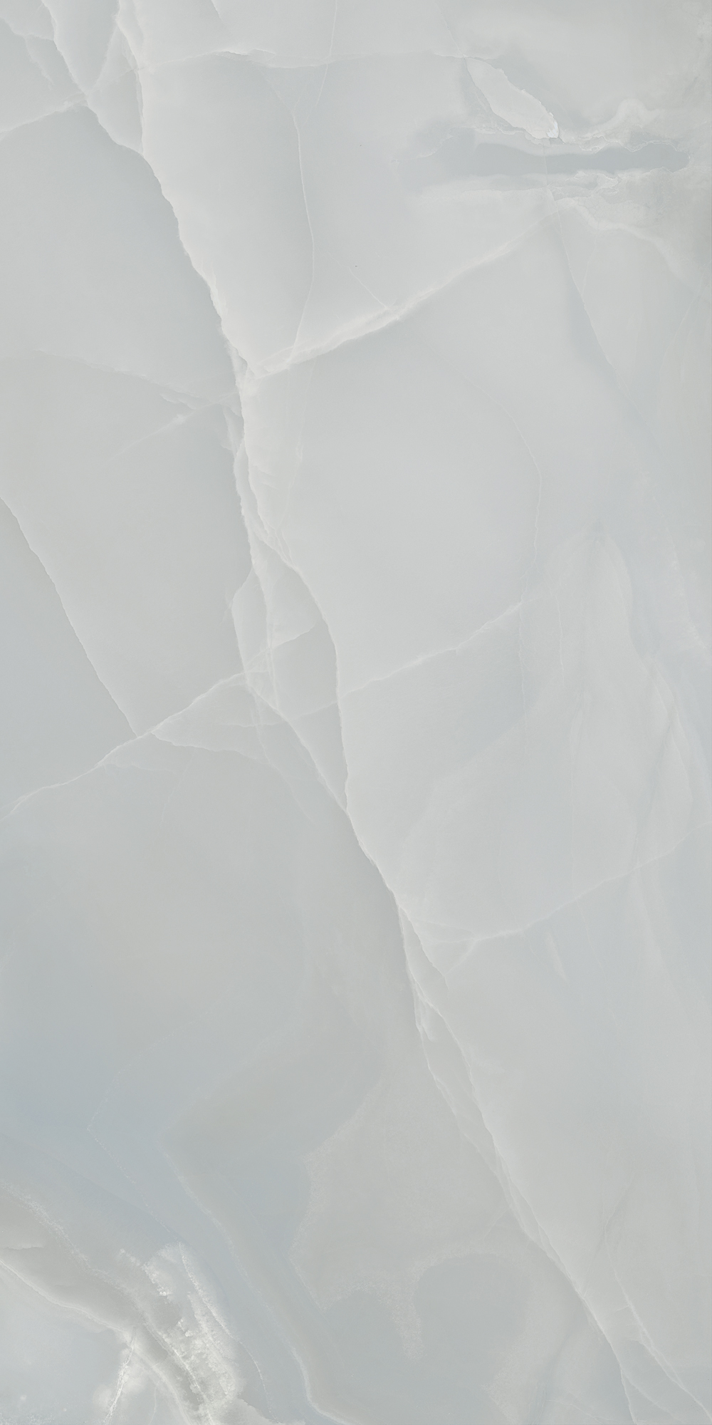 Soft Blue Onyx Look in Venus Azul Crosscut 12x24