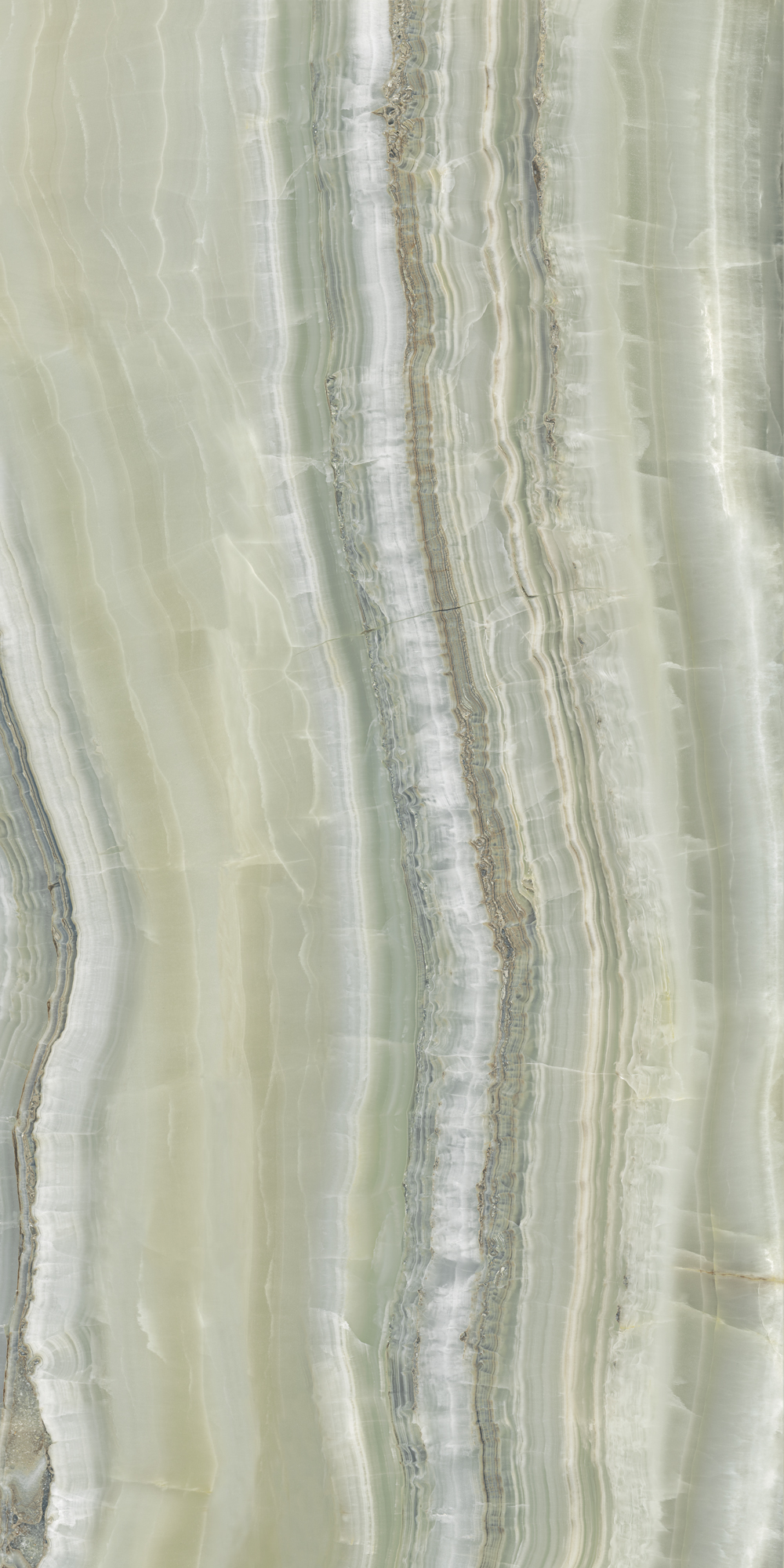 Bold veining in Venus Jade Onyx look porcelain