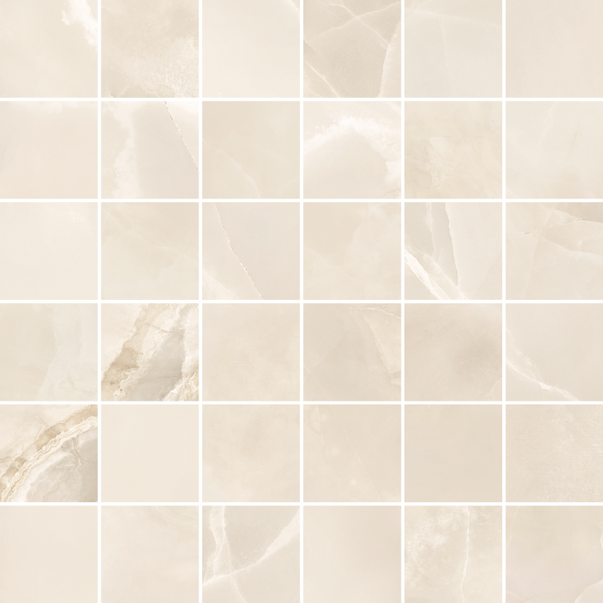 Venus Amber- Beige Onyx Look Porcelain Mosaic