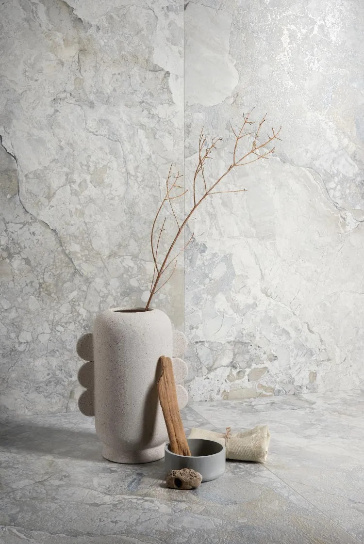 Angel Heart White 24x48 - Brick City Tile