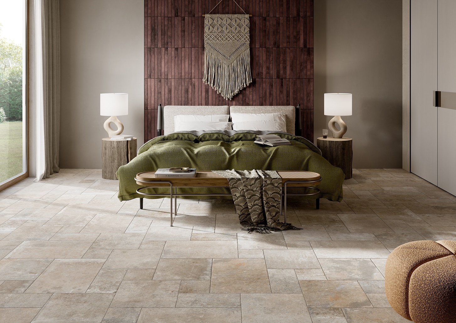 Windsor Ivory Pattern Floor