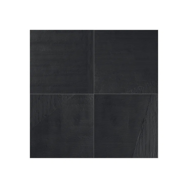 Sassoscritto Abyss | Black Modern Tile | Brick City Tile