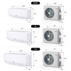 Tosot 12,000 BTU Mini-Split Heat Pump AC System -120V