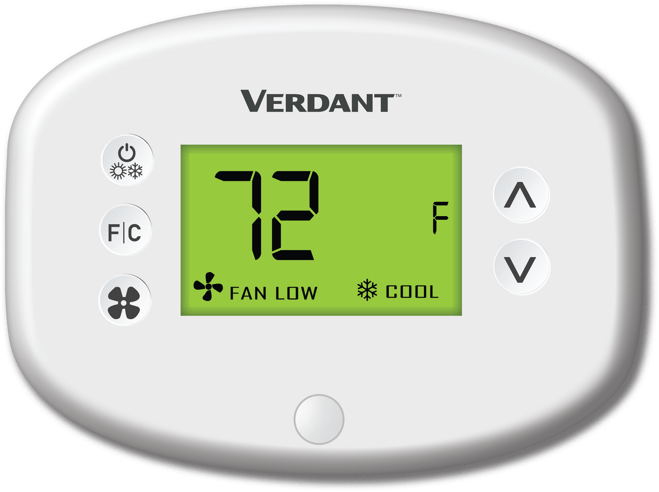 Verdant VX Wired EMS Thermostat w/Built In Occupancy Detection (White)