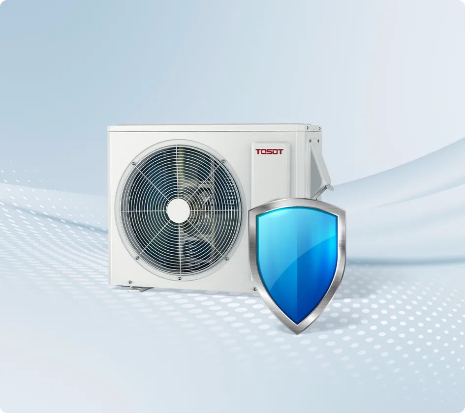 Tosot 9,000 BTU Mini-Split Heat Pump AC System -120V