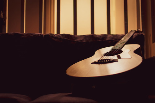 Foxglove cutaway electro-acoustic guitar