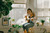 Lantern parlour acoustic guitar
