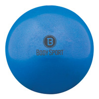 BODY SPORT FUSION BALL FITNESS BALL, BLUE, INFLATES 7 1/2"-10"