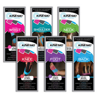 KINESIO PRE-CUT STARTER SET WITH DISPLAY (10 OF EACH APPLICATION)