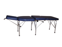 C107 & C107A Drop Portable
Table Specifications
Tilting headpiece
Lumbar/Pelvic Drop
1 7/8" Foam
35 lbs.
Optional - Adjustable Legs 21" to 26" by 1 " increments
67 ½" L X 20" W
Portable adjusting table 