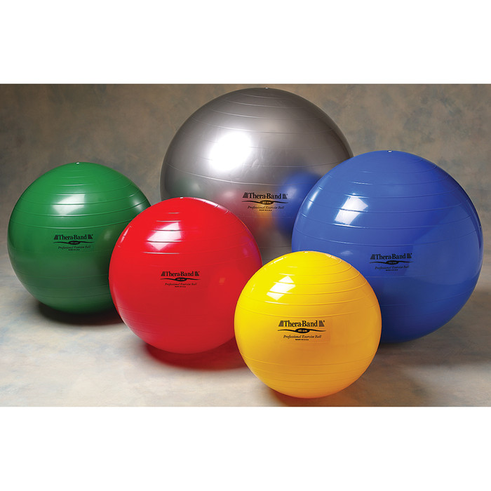 THERA-BAND EXERCISE BALL 85CM SILVER 75"