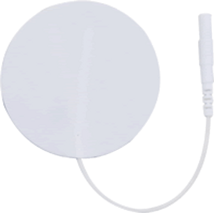 SELF-ADHERING REUSABLE ELECTRODES, FABRIC BACK, 3" ROUND