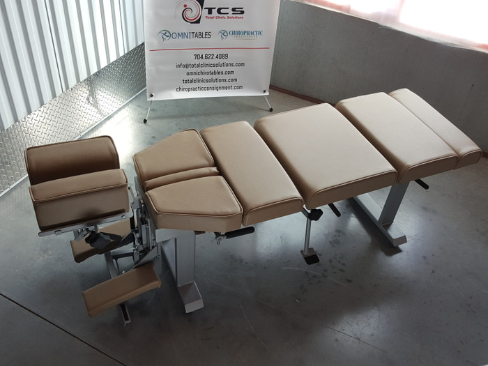 Omni 2 drop Bench table chiropractic pelvic drop and cervical drop upper view