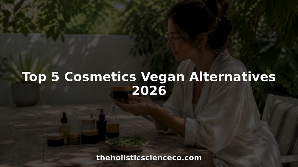 Top 5 Cosmetics Vegan Alternatives 2026