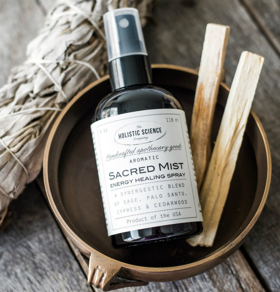 Sacred Mist, Energy Healing Spray 4oz