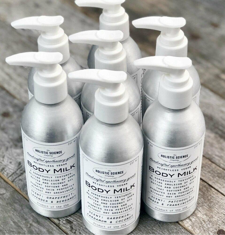 Vegan Body Milk – Green Tea, Ginger & Lemongrass 8oz