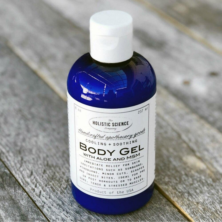 Cooling+Soothing Body Gel with Aloe and MSM, 8oz