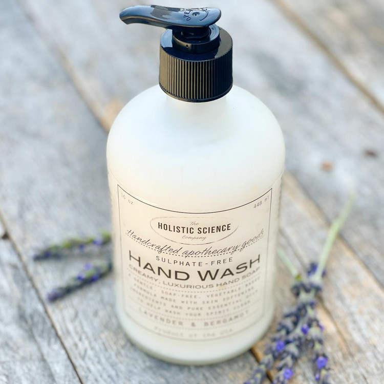 Sulphate-free Hand Wash: Lavender & Bergamot, 16oz