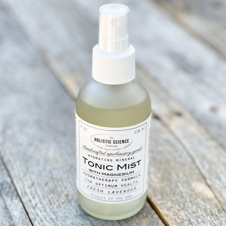 Mineral Tonic Mist for Face & Body (Fresh Lavender), 4oz