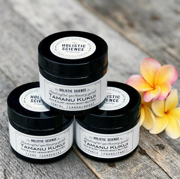 Tamanu Kukui Body Butter (Tiare :: Gardenia), 2oz