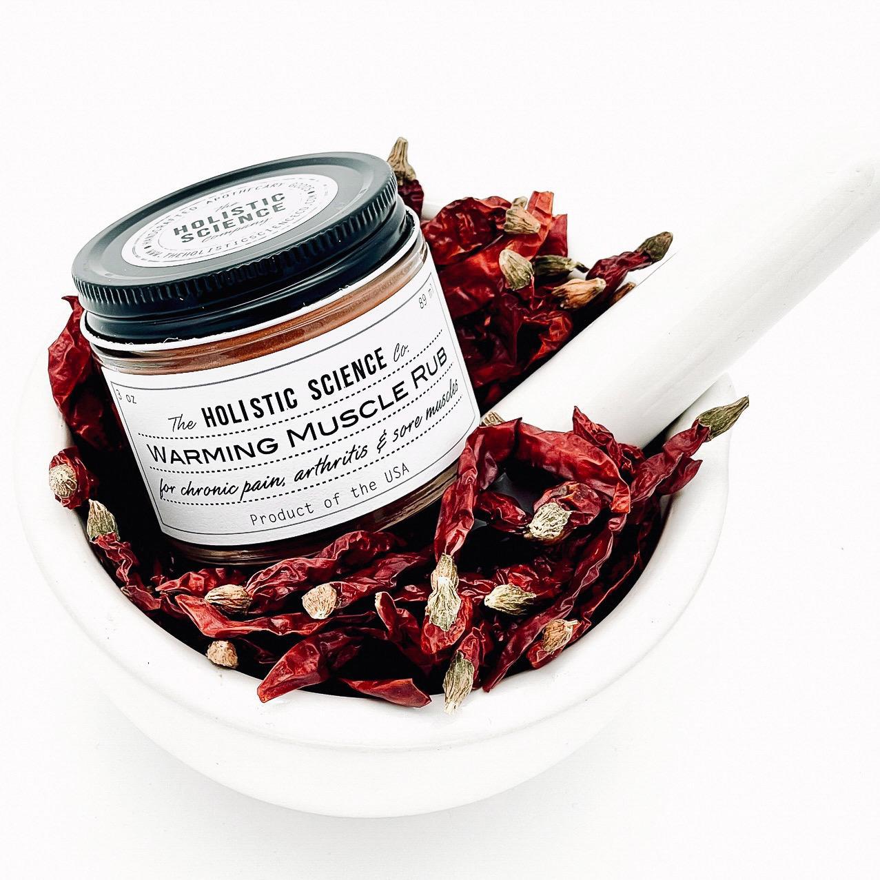 Warming Muscle Rub with Capsaicin