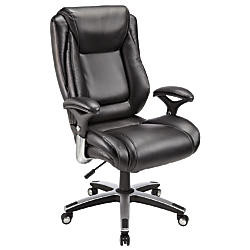 Realspace Endsleigh Executive Big Tall Bonded Leather Chair
