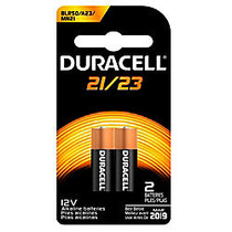 Duracell; 12-Volt Alkaline Security Batteries, 21/23, Pack Of 2