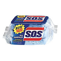 S.O.S.; Sponge Scrubbers, Pack Of 3