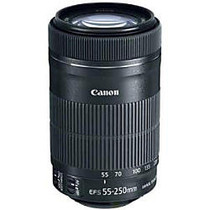 Canon - 55 mm to 250 mm - f/4 - 5.6 - Telephoto Zoom Lens for Canon EF/EF-S