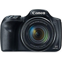 Canon PowerShot SX540 HS 20.3 Megapixel Compact Camera - Black - 3 inch; LCD - 16:9 - 50x Optical Zoom - 4x - Optical (IS) - TTL - 5184 x 3888 Image - 1920 x 1080 Video - HDMI - PictBridge - HD Movie Mode - Wireless LAN