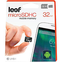 Leef&trade; microSD&trade; Mobile Memory Card With SD&trade; Adapter, 32GB