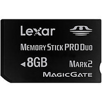 Lexar&trade; Memory Stick Pro Duo&trade; Platinum II Memory Card, 8GB
