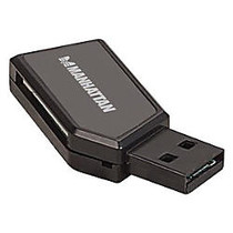 Manhattan Mini Hi-Speed USB 24-in-1 Multi-Card Reader/Writer