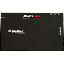 Mobile Edge All-In-One USB 2.0 Card Reader and 3-Port Hub