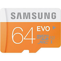 Samsung MicroSD EVO Memory Card, 64GB