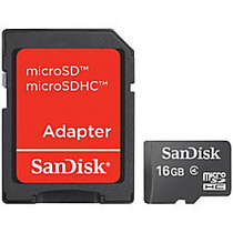 SanDisk microSD&trade; Memory Card, 16GB