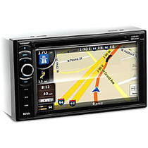 BOSS AUDIO BV9386NV Double-DIN 6.2 inch Touchscreen DVD Player, Receiver GPS Navigation, Bluetooth, Wireless Remote