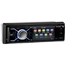 BOSS AUDIO BV7348B Single-DIN 3.2 inch Screen DVD Player, Receiver, Bluetooth, Detachable Front Panel, Wireless Remote