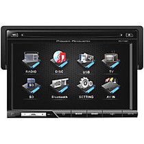 Power Acoustik PD-710B Car DVD Player - 7 inch; Touchscreen LCD - 68 W RMS - Single DIN