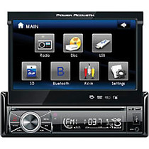 Power Acoustik PTID-8920B Car DVD Player - 7 inch; Touchscreen LCD - 68 W RMS - Single DIN