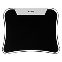 Allsop; LED Mouse Pad/USB Hub, 9 inch; x 11 inch;, Black