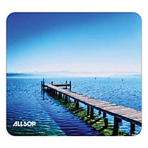 Allsop; Naturesmart&trade; Mouse Pad, 8 inch;, Blue