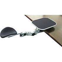 Ergoguys EG-ErgoArm Adjustable Computer Arm Rest With Mouse Pad, Silver