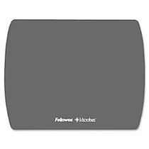Fellowes Microban Ultra Thin Mouse Pad - 7 inch; x 9 inch; x 0.1 inch; Dimension - Graphite